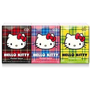 Hello Kitty - Zakdoeken - Ruit - 3-Laags - 100% Pulp