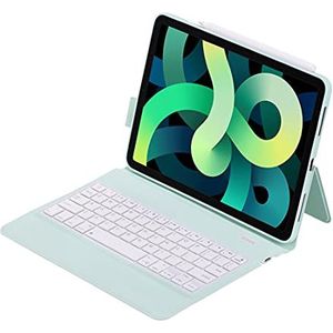 Bluetooth Toetsenbord Voor iPad Pro Air 4/iPad Pro 11 2018 2020 2021 Met Pen Slot Stand Duurzaam TPU Cover (voor iPad Pro11 2021, Groen)