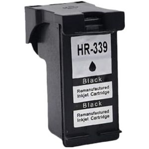 Compatibele 339 344 inktcartridge for de Officejet 7210 7313 7410 Photosmart 2710 8450 printer(1Pack Black)