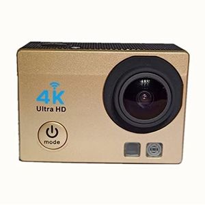 Actiecamera, Sportcamera Outdoor Duikcamera Hd Mini DV Draagbare Groothoek(Golden)