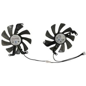 FY09015M12LPA, Videokaartventilator, VGA-koeler, 2 stuks voor KFA2 voor GTX 1660 SUPER (1-Click OC), voor kfa2 voor RTX 2060 3060Ti 3060 1-Click OC(1 Plug FY09015M12LPA)