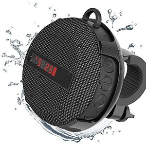 Prevessel PT001 Super draagbare draadloze Bluetooth-luidspreker met hoog geluid, Bluetooth 5.0, IPX6, waterdicht, kleine luidspreker