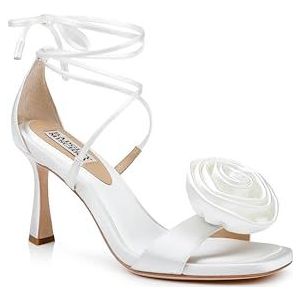 Badgley Mischka Janelle Damessandalen met hak, wit (Soft White), 42,5 EU, Wit Soft White, 42.5 EU