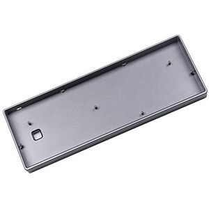 GH60 A60 Zwaar Geanodiseerd Aluminium CNC Case Basisplaat voor 60% Mechanische Gaming Toetsenbord Compatibel Poker2 Pok3r Faceu 60 Etc (Grijs)