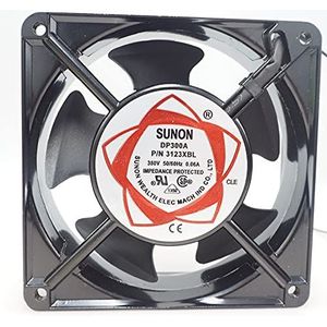 12CM axial fan P/N 3123XBL 12038 380V double ball bearing silent industrial fan