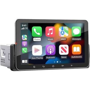 1Din - LPS-scherm - CarPlay MP5-speler - Android 13 - Wifi-autoradio - GPS-multimediaspeler