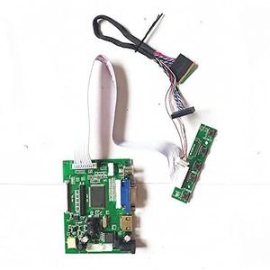 Voor CLAA101WA01 CLAA101WA01A CLAA101WB03 CLAA101WB04 1366 * 768 HDMI-compatibel+VGA+2AV LCD 40-Pin LVDS WLED besturingskaart (CLAA101WA01A)