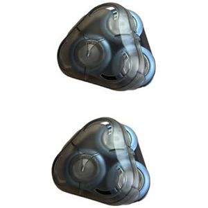 SH60 Vervangende hoofden, Compatibel voor Philips Norelco, Series 6000 (S6xxx) en Series 5000 Nat Droog Scheerapparaat S6540 S6840, Scheermes (2 stuks)