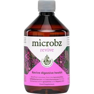 Bio-Live Revive (475ml) voor de spijsverteringsgezondheid - Multi Stam Gefermenteerde Vloeibare Formule met Bio Live Actieve Natuurlijke Culturen voor Dagelijks Oraal Gebruik (Enkele Fles)