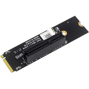 M.2 NGFF naar PCIE X4 uitbreidingskaart - PSU-voedingskabel en kopbaladapter voor computeraccessoires