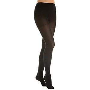 RelaxSan M2080 (Zwart, 3) Medische compressiepanty van katoen - Klasse 2 (23-32 mmHg)