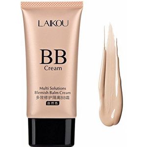BB Cream Moisturizing Moisturizer Concealer Foundation Cover Up Sproeten Huidvlekken Natuurlijke hydraterende ademende gezichtsisolerende lotion (natuurlijk)