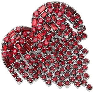 Broche Feminino De Flor Elegante Com Strass/Pin/Joia Retrô/Da Moda Para Mulheres I.497983979
