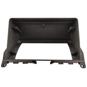 Autoradiopaneel Voor Mercedes Voor Benz C-Klasse W204 C180 C200 C230 C240 ​​C280 C300 9 Autoradio Facia Stereo Dashboard Montage Frame Speler Paneel Trim Autoradioframe(Frame-Dark Brown)
