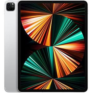 2021 Apple iPad Pro (12.9"", Wi-Fi + cellular, 128 GB) - Zilver (5e generatie) (Refurbished)