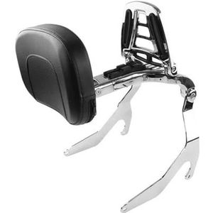 bagagedrager Voor R 18 Voor Classic 20-23 Voor R18B R18 Motorfiets Multifunctionele Bestuurderspassagiersrugleuning Opvouwbare Bagageruimte Motorfiets bagagedrager(Chrome B)