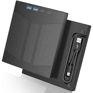 7-IN-1 USB 3.0 externe dvd-speler, cd-rw-speler, brander, lezer, optische drive for pc, laptop, desktop, iMacs, SD-/TF-kaartsleuven