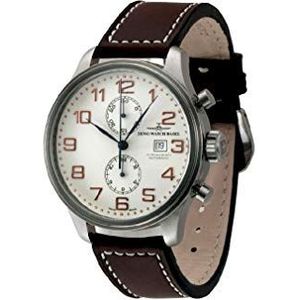 Zeno-Horloge Mens Horloge - OS Retro Chronograaf Bicompax - 8557BVD-f2