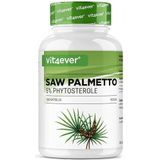 Saw Palmetto Extract - 180 capsules met 500 mg extract - Premium: 5% fytosterol = 25 mg - hooggedoseerde zaagpalmextract - laboratoriumgetest - zonder ongewenste toevoegingen - Vegan