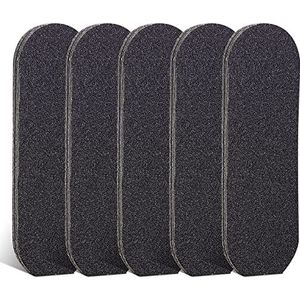 BNG 50 stuks voetvijl navulling pedicure pads eelt remover voor dode huid, vijl vervanging voor roestvrij staal voet rasp handvat, professionele navulling voor bad pedicure salon (#80)