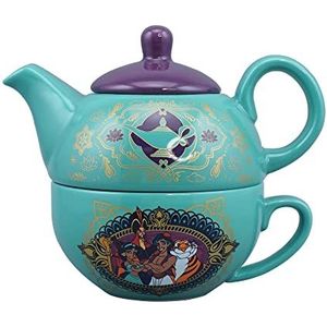 Disney Aladdin Thee voor één Set - Theeset - Theekop - Disney Theepot - Disney Home - Een Kopje Theepot