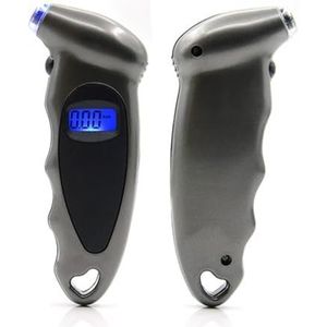 Bandenspanningsmeter digitale autoband luchtdrukmeter meter display manometer barometers tester voor auto vrachtwagen motorfiets fiets pomp autobanden (kleur: blauw)