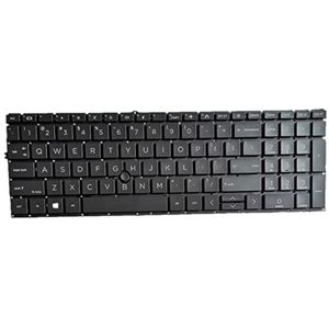 Laptop Toetsenbord Voor For HP EliteBook 855 G7 Zwart Verenigde Staten Lay-out