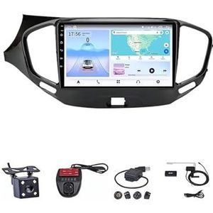 9 Inch Autoradio Voor Lada Vesta Cross Sport 2015-2019 Carplay Android Navigatie GPS Bluetooth Multimedia Speler Smart Automotive Systeem(WIFI 1G+16G)
