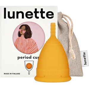 Lunette Menstrual Cup - Orange - Model 2 for Moderate to Heavy Flow