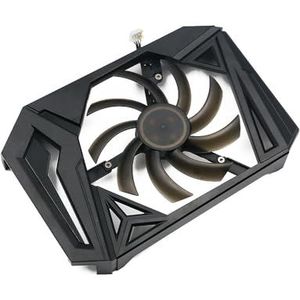 85MM TH1012S2H-PAA01 GPU-koeler, vervangend koellichaam voor Gainward voor PNY RTX 2060 XLR8 GTX 1660 Ti 1650 Super Graphics-videokaart(Plastic case Fan)