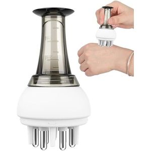 Jomewory Olie-hoofdhuidapplicator - Anti-Lek Rollerball Hair Oiling Applicator en Oil Comb - Portable Scalp Massager Hair Growth Tool, haarverzorging voor familie, thuis en op reis essentieel