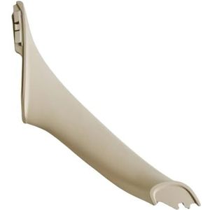 Deurgrepen binne Voor BMW Voor 5-serie F10 F11 Beige Zwart Auto links rechts binnen Interieur Binnenpaneel Trim Cover Deurgreep(Beige-White-Right)