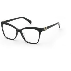 Blumarine - VBM893 - Optische Monturen - Zwart - Acetaat - Vlinder