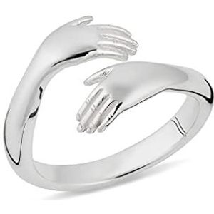 Lily Charmed - 925 sterling zilver verstelbare knuffelring