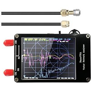 Spectrumanalysator, 4.3Inch 3G Vector Network Analyzer SAA-2 VNA V2 Antenne Analyzer Kortegolf HF VHF UHF Met Behuizing Vector Network Analyzer(2.8 Inch 900MHz)