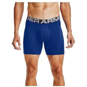 Under Armour Heren Charged Cotton 6 inch/15 cm, verpakking van 3, elastisch en sneldrogend sportondergoed, extra comfortabele boxerslips met 4-weg stretch in een verpakking van 3 stuks