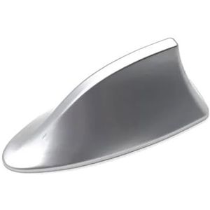 Audio- & videoantennes voor auto Universele autoradio met haaienvin, autoantenne met FM-signaalontwerp, antennes, autostyling voor iedereen Auto-antenne(Silver)