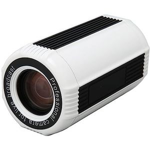 Streamingcamera, 1080P 60fps HD Multimedia-interface HD Live-camera 20x Optische Zoom 100-240V Ruisonderdrukking voor Bedrijven (EU-stekker)