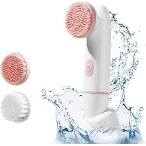 Sonic® Gezichtsreinigingsborstel, elektrische reinigingsborstel, siliconen, waterdicht IPX-7, dieptereiniging, voor alle huidtypes