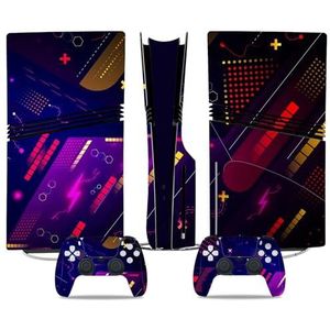 Voor PS5 PRO Skin Digital Edition Console En Controller Vinyl Cover Skins Wraps Krasbestendig, Compatibel Met Voor PS5 Digital Edition Pro 26434 Geen Schuimvorming Bubbelvrij