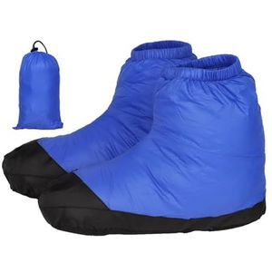 Donzen pantoffellaarzen | Thermische laarsjes met gevuld eendendons,Campingvoetwarmers Comfortabele donssokken voor vissen, buitenwerken, wandelen, wandelen Bittu