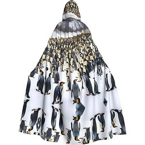 FRESQA Pinguïns In De Sneeuw Essentiële Vampiermantel - Een Must-Heve-aanvulling Op Elke Vrouw Verkleden En Rollenspel Garderobe
