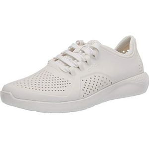 Crocs Literide Pacer Sneakers voor dames, bijna wit, 34 EU, Almost White, 34 EU
