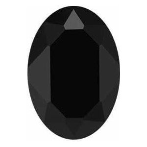 Ovale strass steentjes Piontback Nail Art strass steentjes K9 glas strass steentjes op kleding kristal kralen-Jet-10x14.0mm 10 stuks