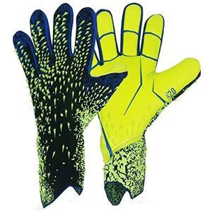 Kinderen voetbalhandschoenen keepershandschoenen, voetbalhandschoenen voor jongens, meisjes en junior keepersvoetbalhandschoenen voor training en wedstrijd, antislip, polsbescherming, maat 6/7/8/9/10