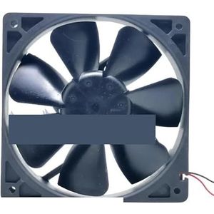 Voor Delta Electronics WFB1212M F00 DC 12V 0,33A 120x120x25mm 2-draads serverkoelventilator