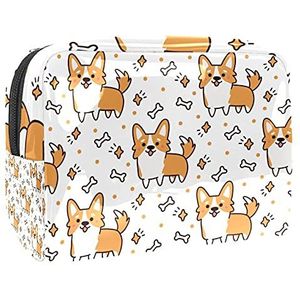 Cosmetische tassen, zelfliefde hart knuffel roze achtergrond reizen cosmetische tassen, multifunctionele draagbare make-up tassen, reizen cosmetische tas organizer voor vrouwen, Multi kleuren 05,