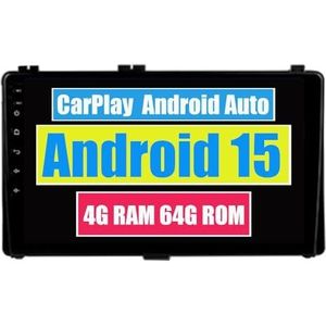 RoverOne Auto Stereo CarPlay Hoofd Unit voor Toyota Corolla Auris E180 2017 2018 2019 Android Auto Touchscreen Sat Navi Bluetooth WiFi Radio Speler