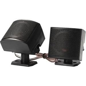 1 paar auto mini tweeter luidsprekers DC 12V verstelbare audio geluid 500W muziek luidspreker hoorn auto