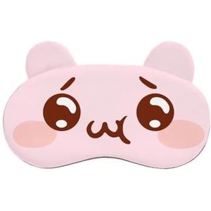 1Pc Katoen Cartoon Gezicht Slaap Oogmasker Leuke Grappige Oogdekking Slaapmasker Reizen Rest Oogband Kids Oogschaduw Patch Blinddoek (1)